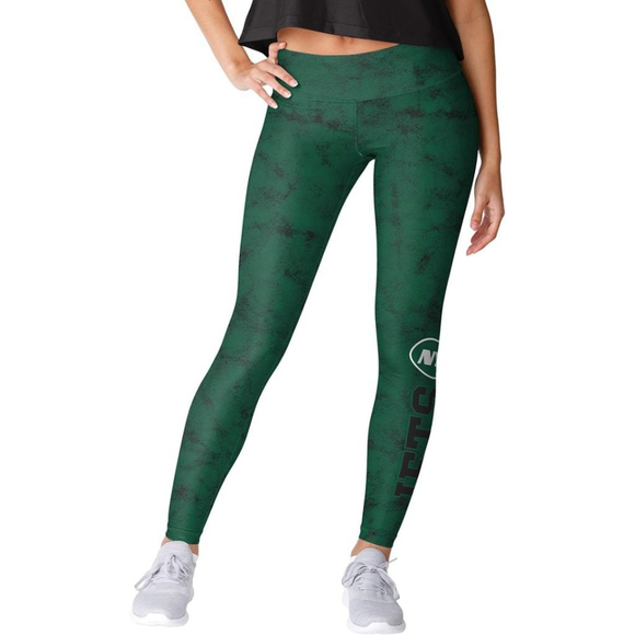 Foco Pants - Women’s New York Jets NFL Team Leggings – Green & Black – Size XL – NWT – FOCO